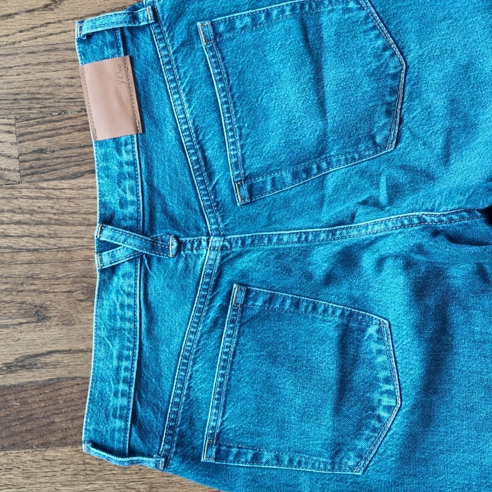 J. Crew Slouchy Boyfriend Blue Denim Jeans Size 26 - Picture 5 of 7